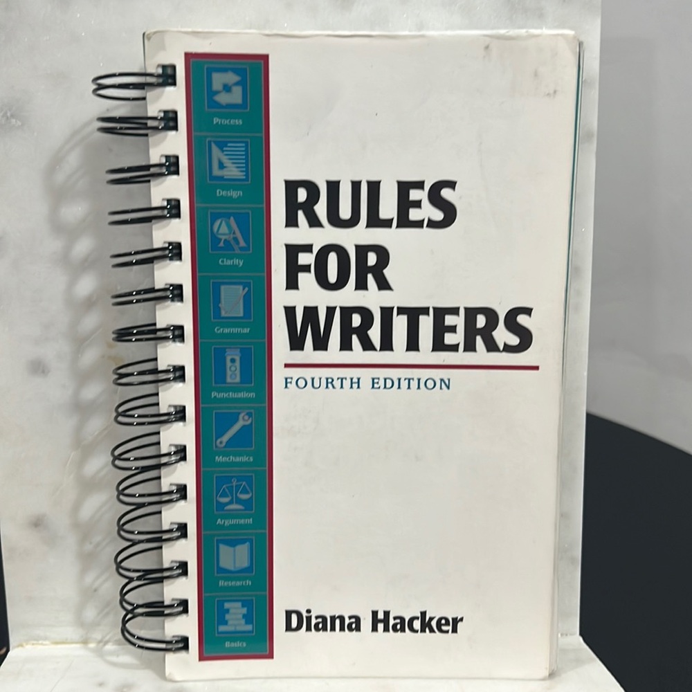 Rules for writers, fourth edition by Diana hacker